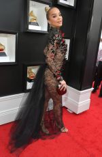 JASMINE SANDERS at 64th Annual Grammy Awards in Las Vegas 04/03/2022