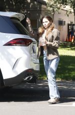 JENNA DEWAN Leaves a Park in Los Angeles 04/14/2022