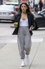 JENNA DEWAN Out for a Green Juice in Vancouver 03/30/2022