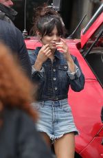 JENNA ORTEGA on the Set of Finest Kind in New Bedford 04/27/2022