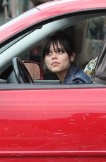 JENNA ORTEGA on the Set of Finest Kind in New Bedford 04/27/2022
