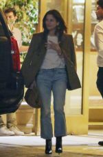 JENNIFER ANISTON and COURTENEY COX Out for Dinner at Tower Bar in Los Angeles 04/12/2022
