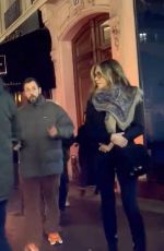 JENNIFER ANISTON Leaves a Restaurant in Paris 04/05/2022