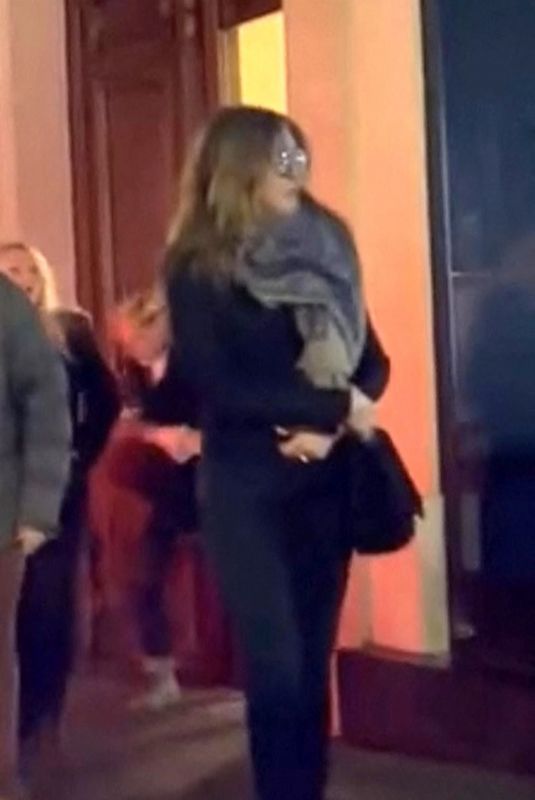 JENNIFER ANISTON Leaves a Restaurant in Paris 04/05/2022