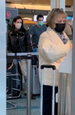 JENNIFER CONNELLY at Airport in Vancouver 04/02/2022