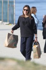 JENNIFER GARNER Out at Beach for a School Event in Santa Monica 03/31/2022