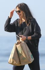 JENNIFER GARNER Out at Beach for a School Event in Santa Monica 03/31/2022