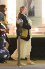 JENNIFER LAWRENCE and Cooke Maroney Out for Dinner with Friends at Chi Spacca in Los Angeles 04/17/2022