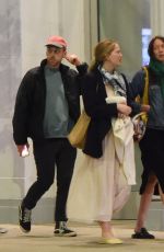 JENNIFER LAWRENCE and Cooke Maroney Out for Dinner with Friends at Chi Spacca in Los Angeles 04/17/2022