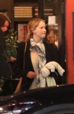JENNIFER LAWRENCE and Cooke Maroney Out for Dinner with Friends at Chi Spacca in Los Angeles 04/17/2022