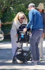 JENNIFER LAWRENCE and Cooke Maroney Out Hiking with Their Baby in Los Angeles 04/12/2022