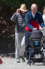 JENNIFER LAWRENCE and Cooke Maroney Out Hiking with Their Baby in Los Angeles 04/12/2022