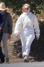 JENNIFER LAWRENCE and Cooke Maroney Out Hiking with Their Baby in Los Angeles 04/12/2022