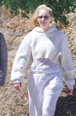 JENNIFER LAWRENCE and Cooke Maroney Out Hiking with Their Baby in Los Angeles 04/12/2022