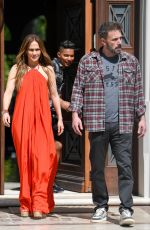 JENNIFER LOPEZ and Bean Affleck at House Hunting in Beverly Hills 04/24/2022