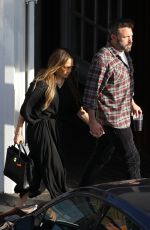 JENNIFER LOPEZ and Bean Affleck Out for Lunch at Brentwood Country Mart 04/23/2022
