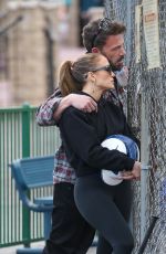 JENNIFER LOPEZ and Ben Affleck at Batting Cages in Sherman Oaks 03/30/2022