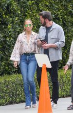 JENNIFER LOPEZ and Ben Affleck Out in Santa Monica 03/31/2022