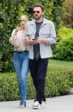 JENNIFER LOPEZ and Ben Affleck Out in Santa Monica 03/31/2022