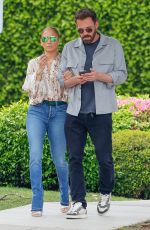 JENNIFER LOPEZ and Ben Affleck Out in Santa Monica 03/31/2022
