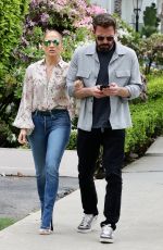JENNIFER LOPEZ and Ben Affleck Out in Santa Monica 03/31/2022