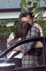 JENNIFER LOPEZ and Ben Affleck Out Kissing in Los Angeles 04/14/2022