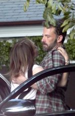 JENNIFER LOPEZ and Ben Affleck Out Kissing in Los Angeles 04/14/2022