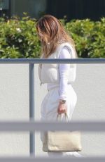 JENNIFER LOPEZ Heading to a Studio in Los Angeles 04/28/2022