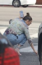 JENNIFER LOPEZ Out Shopping on Rodeo Drive at Brunello Cucinelli in Beverly Hills 04/27/2022