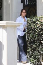 JENNIFER LOPEZ Outside Her Home in Los Angeles 04/11/2022
