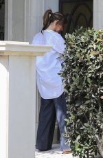 JENNIFER LOPEZ Outside Her Home in Los Angeles 04/11/2022
