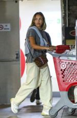 JESSICA ALBA Shopping at Target in Westwood 04/19/2022