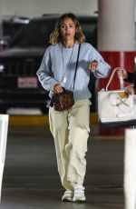 JESSICA ALBA Shopping at Target in Westwood 04/19/2022