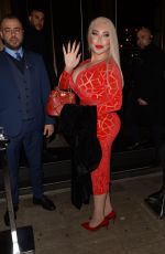 JESSICA ALVES Arrives at Novikov in London 04/23/2022