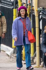 JESSICA BROWN-FINDLAY and Anthony Welsh Out in Brighton 04/05/2022