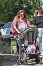JESSICA HART Out with Ner Baby and Mother in Los Angeles 04/29/2022