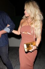 JESSICA SIMPSON Arrives at Jessica Alba