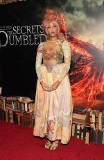 JESSICA WILLIAMS at Fantastic Beasts: The Secrets of Dumbledore Fan Event in New York 04/06/2022