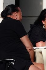 JESSIE WALLACE at Anacapri Restaurant in London 04/20/2022