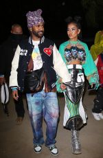 JHENE AIKO at Neon Festival at Coachella 2022 in Indio 04/16/2022