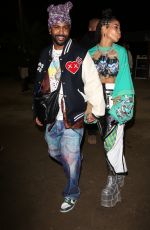 JHENE AIKO at Neon Festival at Coachella 2022 in Indio 04/16/2022