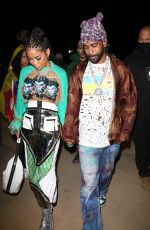 JHENE AIKO at Neon Festival at Coachella 2022 in Indio 04/16/2022