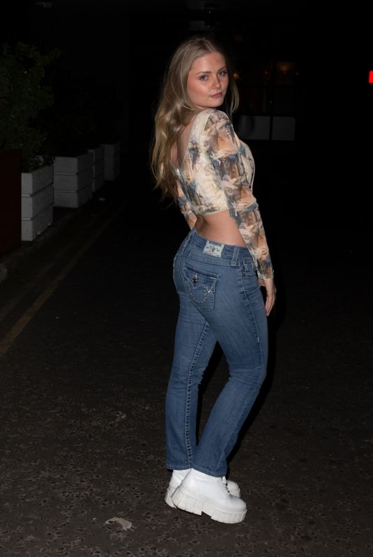 JODIE B. JENKINS Arrives at Missguided: Babe Heat Launch Party in London 04/21/2022