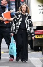 JODIE COMER Out and About in London 04/12/2022