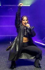 JOJO LEVESQUE Performs at a Concert in Detroit 04/04/2022