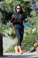 JORDANA BREWSTER Out for a Walk in Los Angeles 04/15/2022