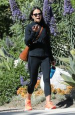 JORDANA BREWSTER Out for a Walk in Los Angeles 04/15/2022