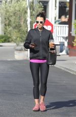 JORDANA BREWSTER Out for Coffee in Brentwood 04/18/202