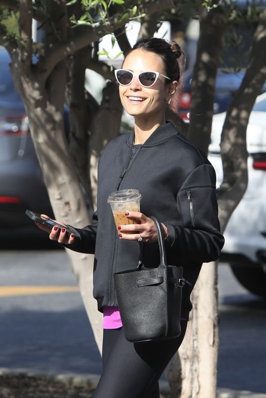 JORDANA BREWSTER Out for Coffee in Brentwood 04/18/202