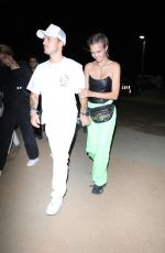 JOSEPHINE SKRIVER and Alexander DeLeon at Neon Festival at Coachella 2022 in Indio 04/16/2022